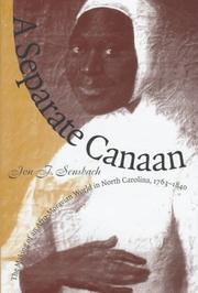 A separate Canaan : the making of an Afro-Moravian world in North Carolina, 1763-1840  Cover Image